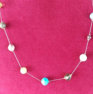 Elegant Multicolor Beaded Necklace